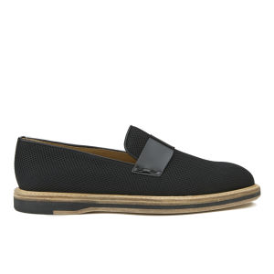 Paul Smith Shoes Women's Pierce Slip On Brogues - Nero Pois Mesh/Nero Amalfi