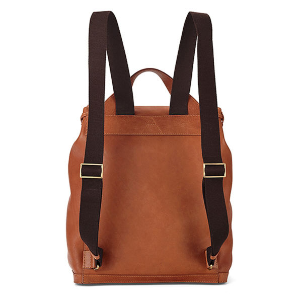 Aspinal of London Men's Shadow Rucksack - Tan: Image 11
