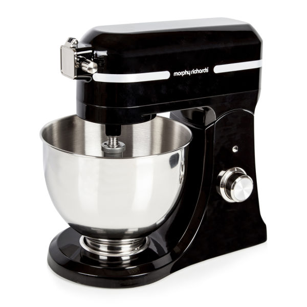 Morphy Richards Professional Diecast Stand Mixer with Guard Black IWOOT