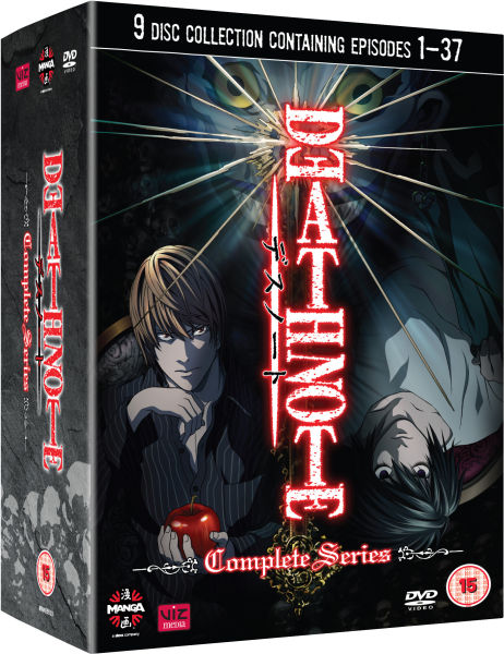 Death Note  The Complete Series DVD  Zavvi com