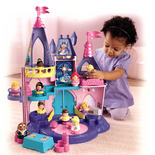Little People Disney Princess Palace Playset Toys Zavvi
