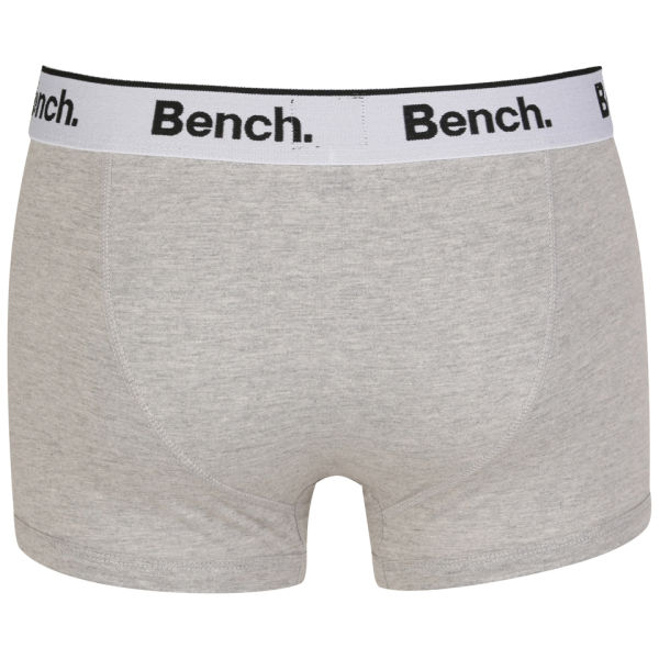 Bench Men's 3Pack Keddie Boxers 3 Colour Pack Black/White/Grey Mens