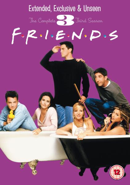 Friends - Season 3 DVD | Zavvi
