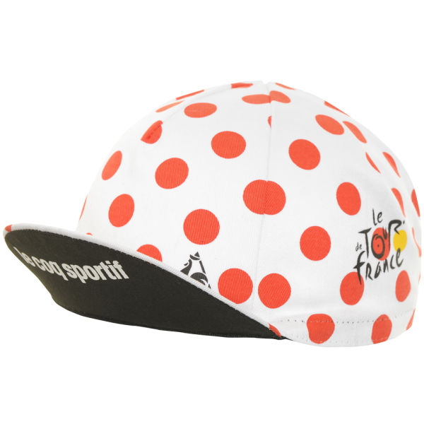 Le Coq Sportif Tour de France Cycling Cap Polka Dot
