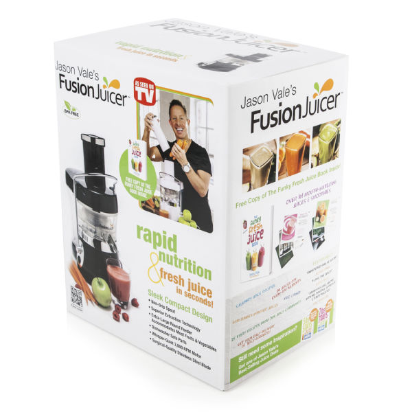 Jason Vale's Fusion Juicer Black Homeware