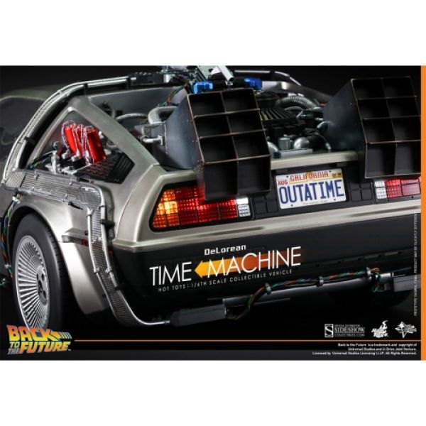 Hot Toys Back To The Future Delorean Scale Collectible Model Merchandise Zavvi