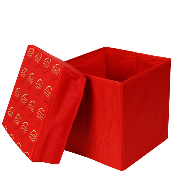 LEGO: Red Classic Storage Box Stool | IWOOT