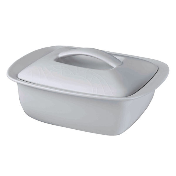 Jamie Oliver White 2.4 Litre Covered Casserole Dish Gift Boxed