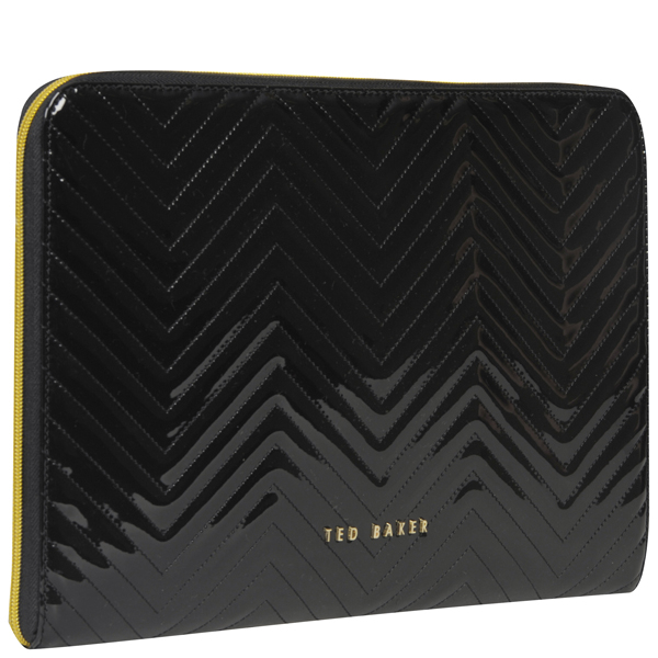 Ted Baker Lianna Quilted Laptop Sleeve - Black Womens Accessories | Zavvi