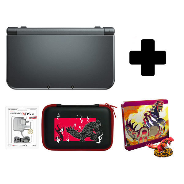 New Nintendo 3DS XL Pokemon Omega Ruby Steelbook Pack Nintendo UK Store