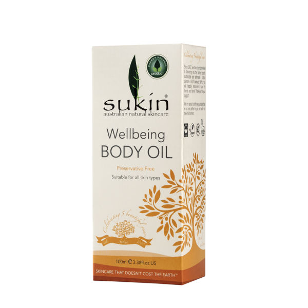 Sukin Ultra Hydrating Body Oil 100ml Free Shipping Lookfantastic