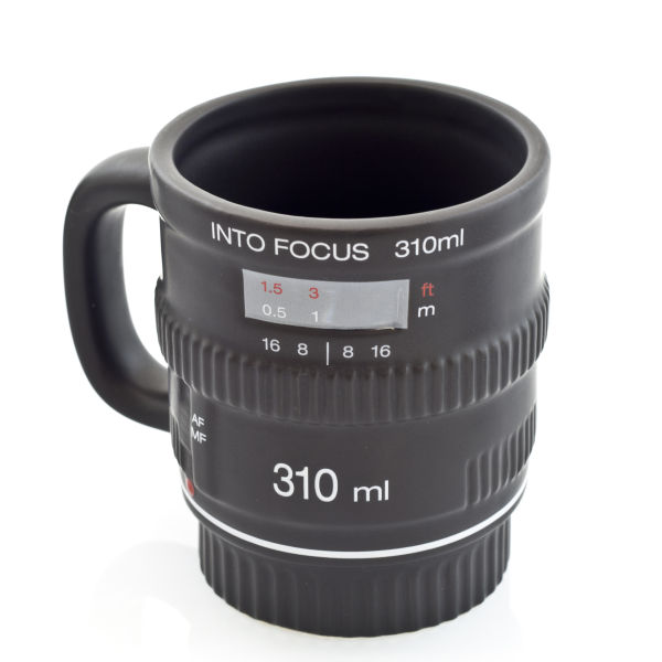 Ceramic Camera Lens Mug IWOOT