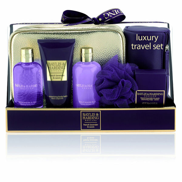 Baylis & Harding French Lavender and Cassis Luxury Travel Set IWOOT