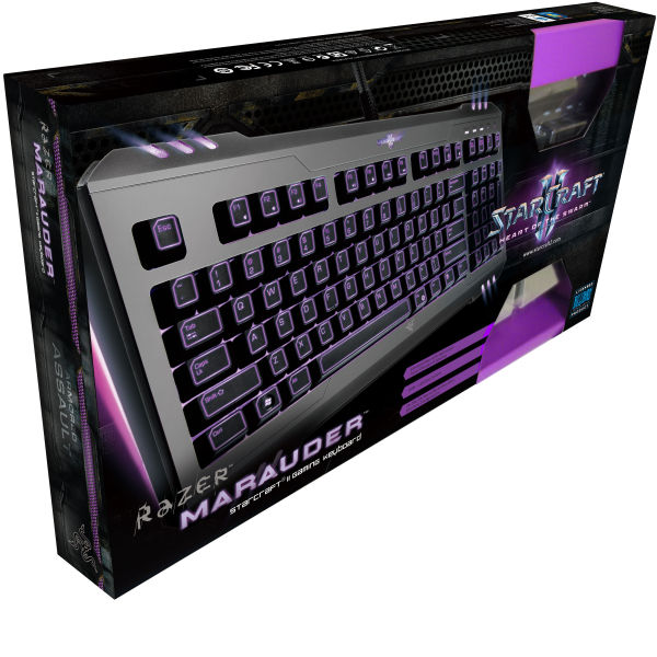Razer Marauder Keyboard StarCraft II PC Accessories SC2 New eBay