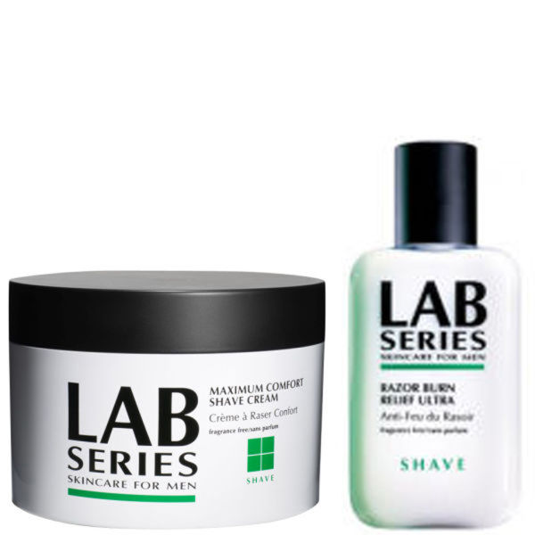 Lab Series Shave Duo (Shave Cream Jar & Razor Burn Relief) FREE UK