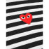 Comme des Garcons PLAY Men's T164 Stripe T-Shirt - Black: Image 4