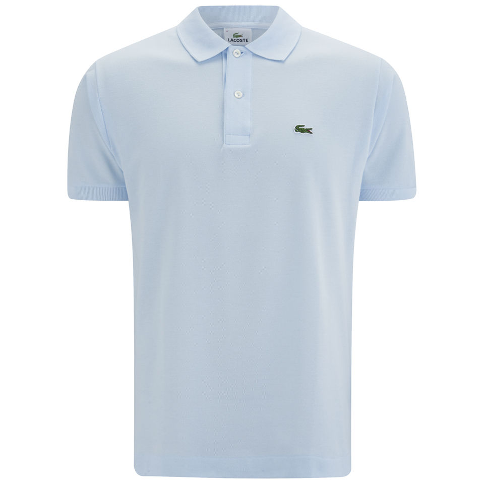 Lacoste Men's Polo Shirt Baby Blue Clothing