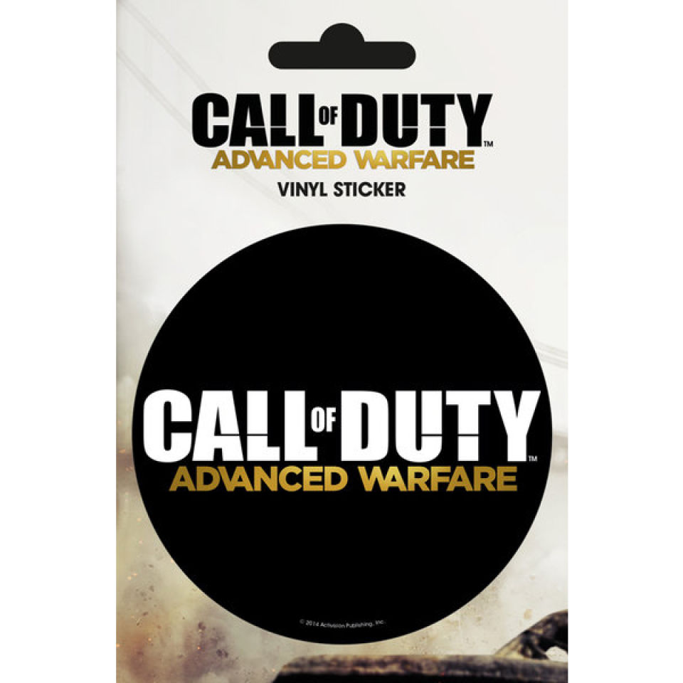 Call of Duty Advanced Warfare Logo Sticker IWOOT