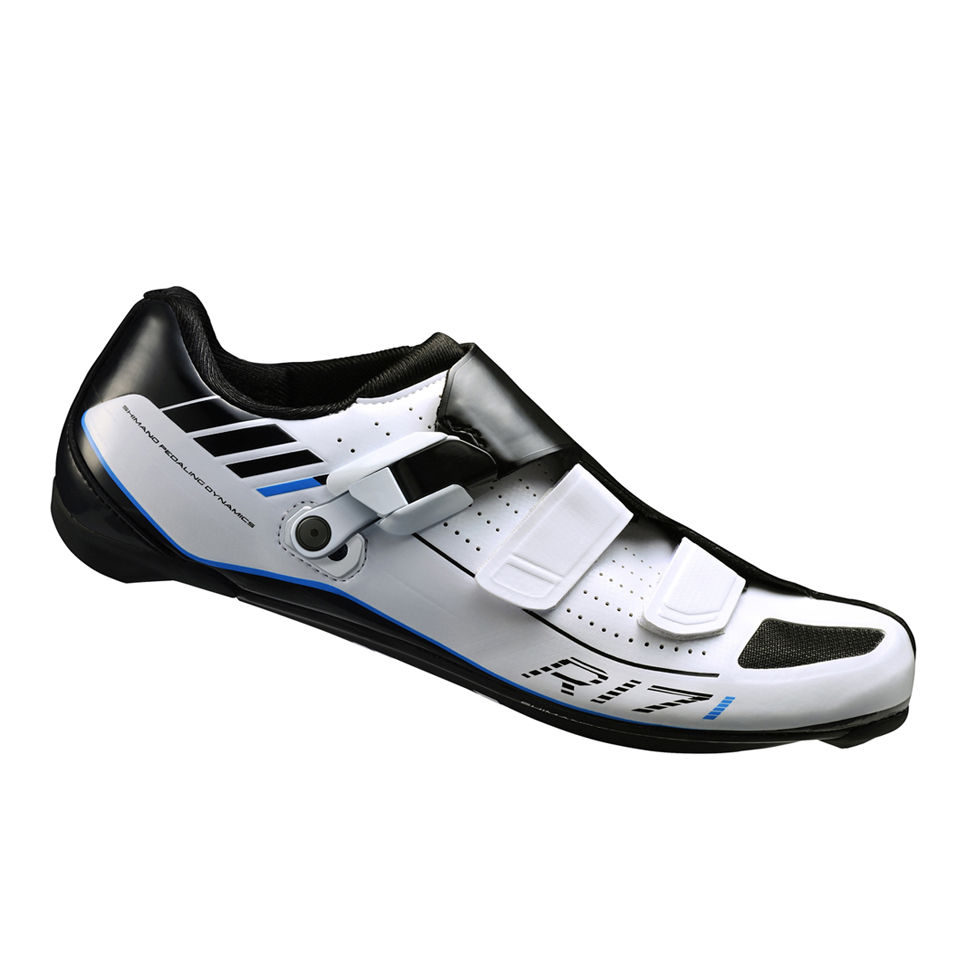 Shimano R171 Carbon Road Cycling Shoes White ProBikeKit UK