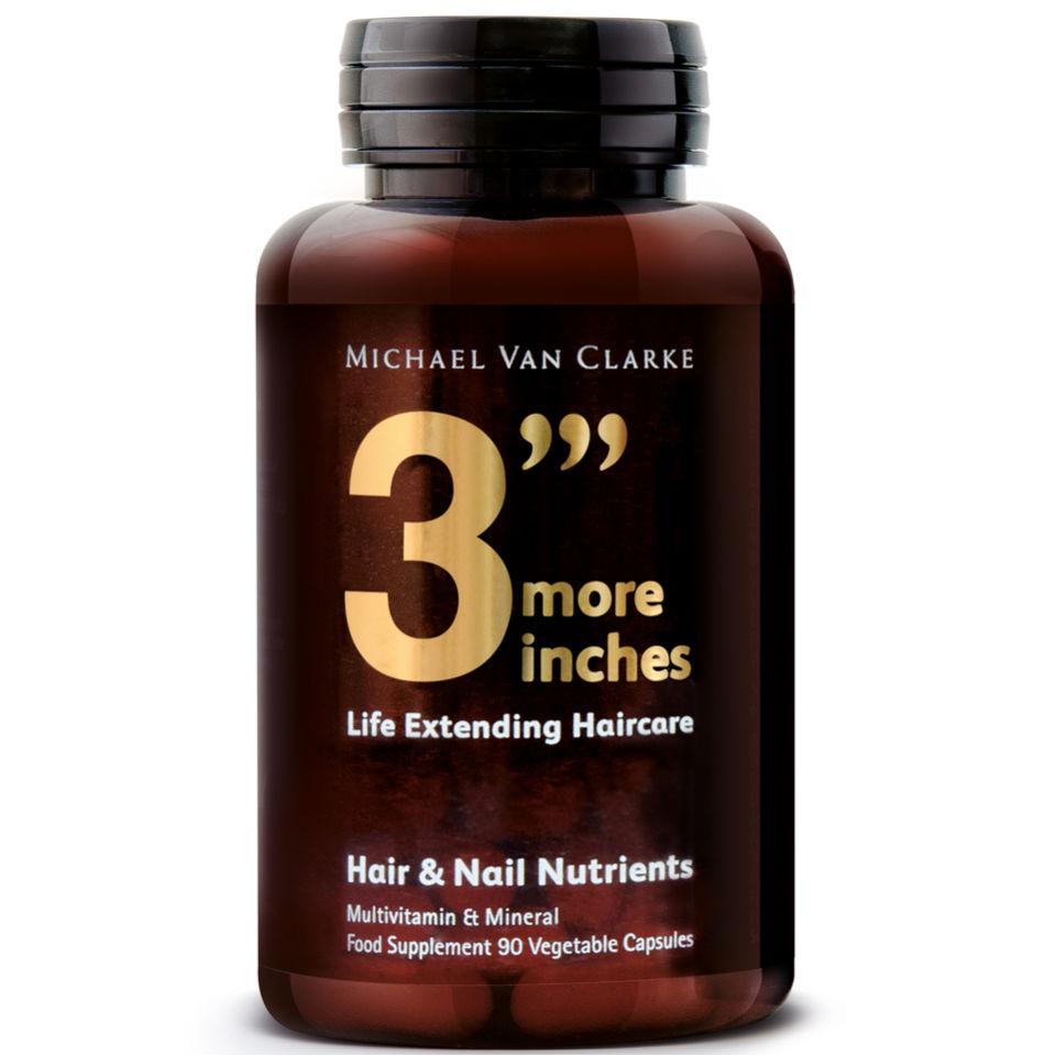 3 More Inches Hair and Nail Supplement (90 Tablets) Free Shipping