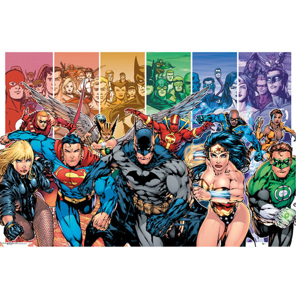 DC Comics Justice League Characters - Maxi Poster - 61 x 91.5cm