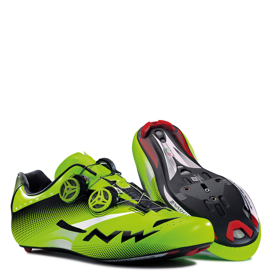 Northwave Extreme Tech Plus Cycling Shoes - Fluo Green | ProBikeKit UK