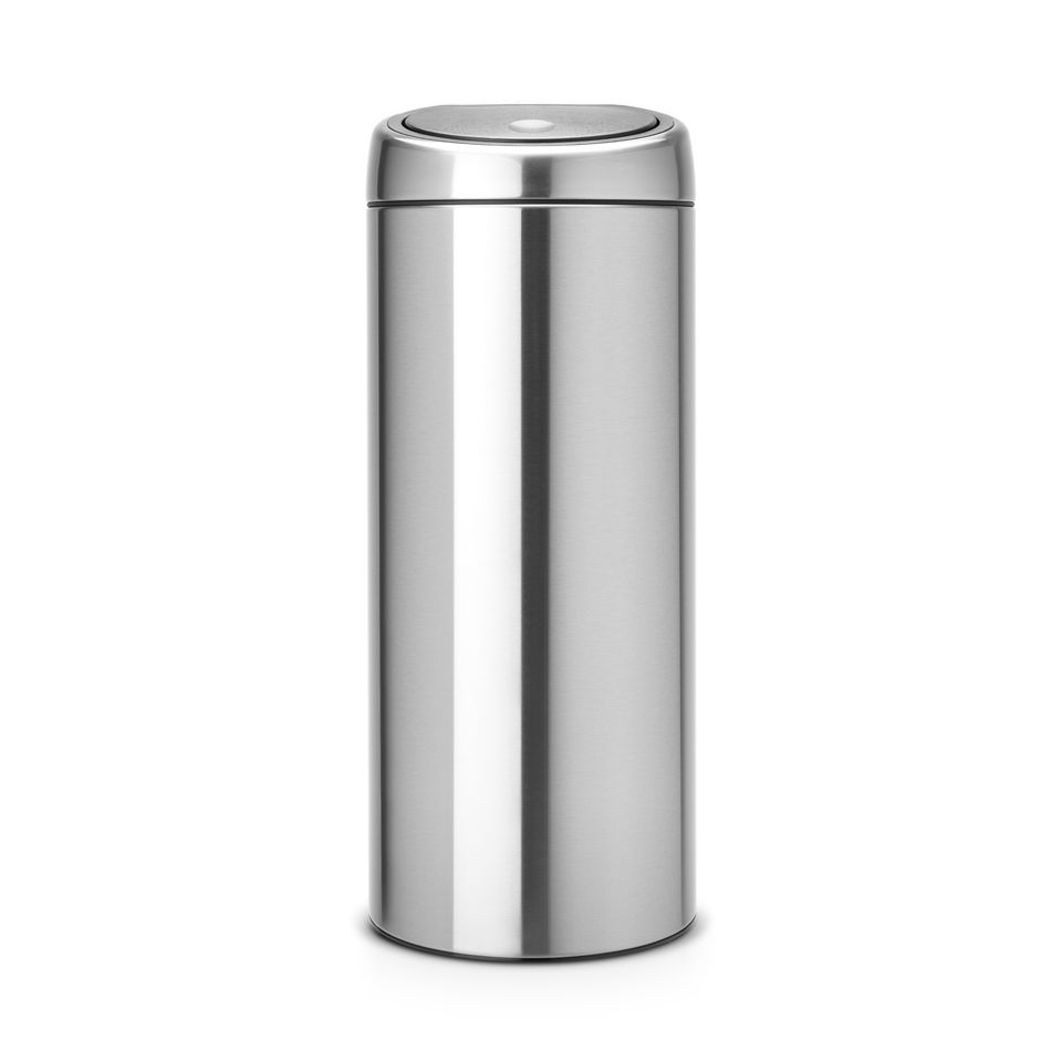 Brabantia 30 Litre Fingerprint Proof Touch Bin Matt Steel IWOOT