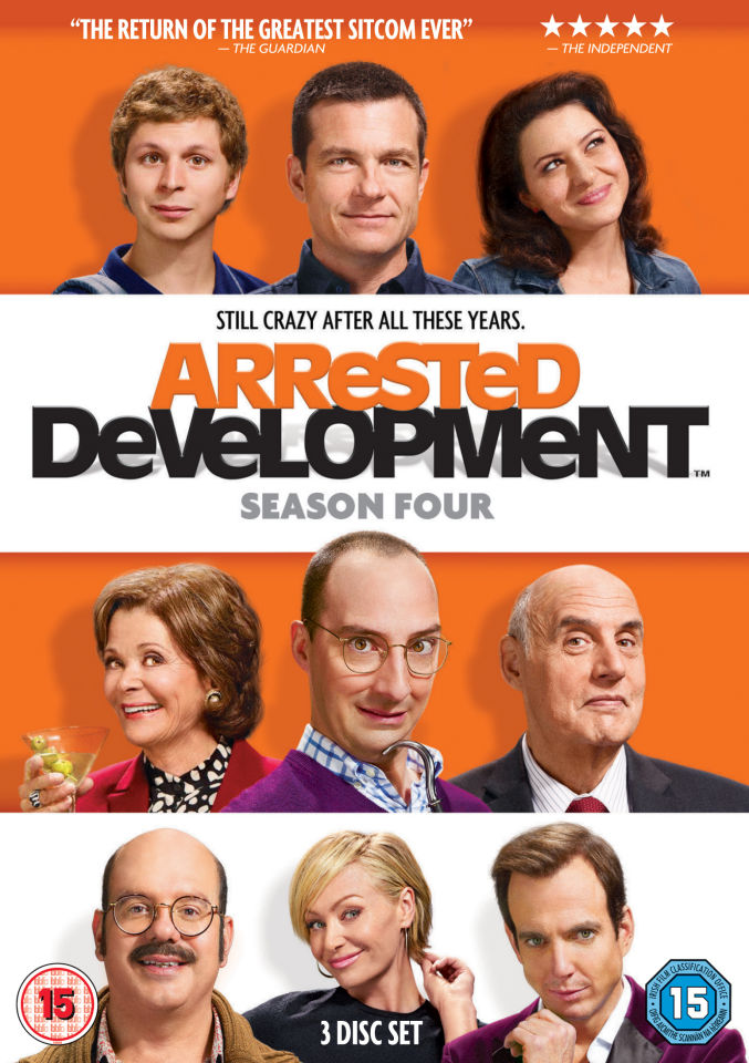 Arrested Development Season 4 DVD Zavvi