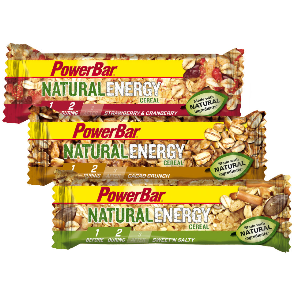 PowerBar Sports Natural Long Lasting Energy Bar Box of 24 Sports & Leisure Zavvi