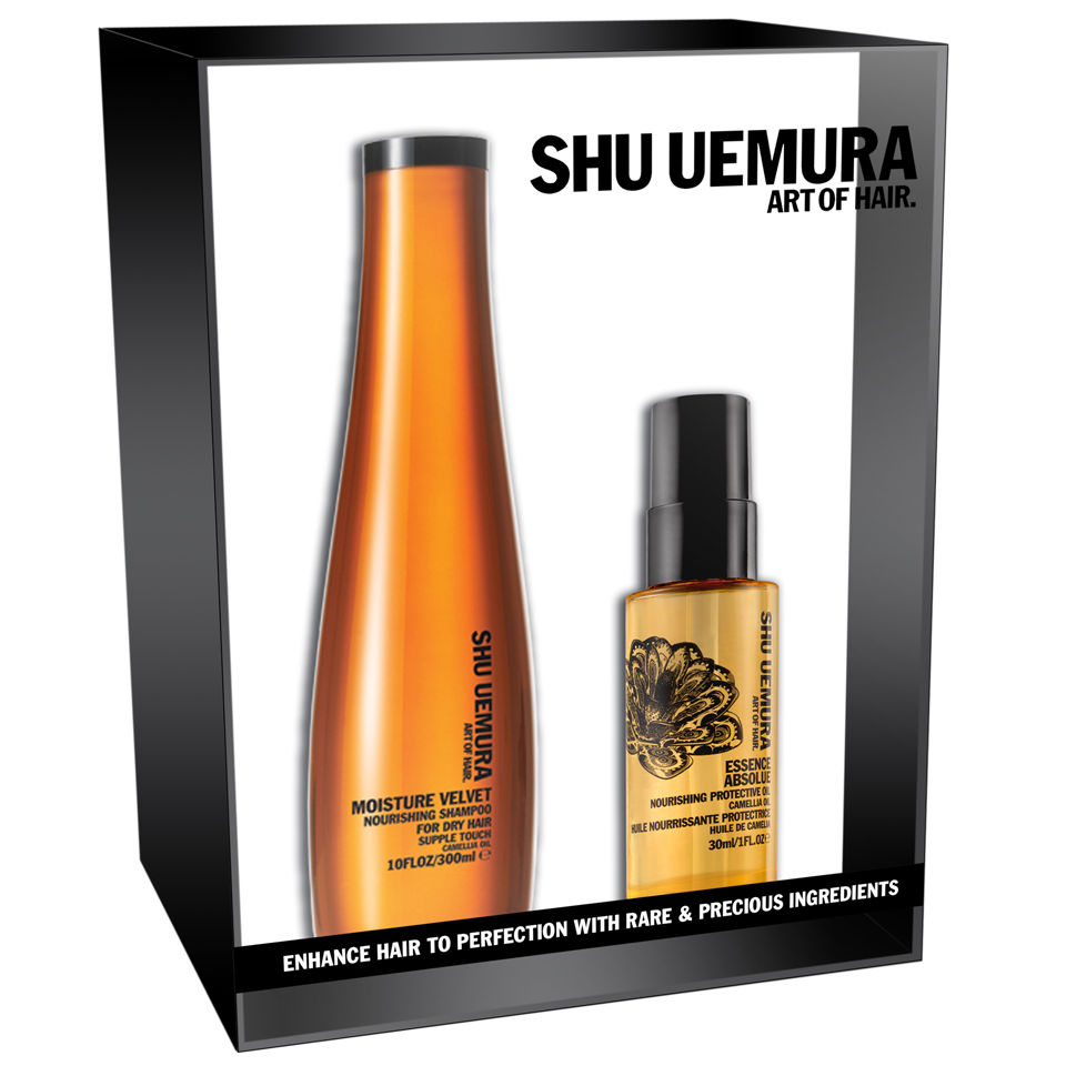Shu Uemura Art Of Hair Moisture Velvet & Essence Travel Size Set (Free ...