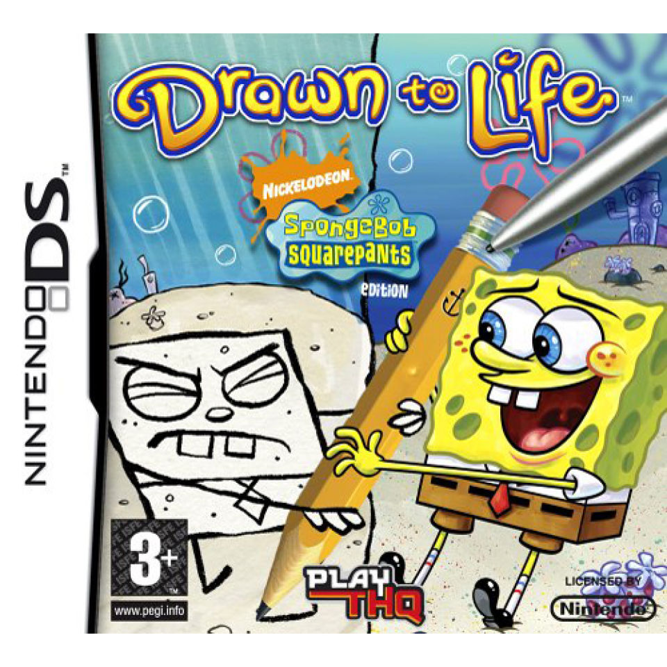 Drawn To Life Spongebob Squarepants Nintendo DS Zavvi