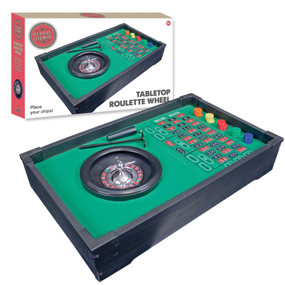 Table top roulette set Play to Craps