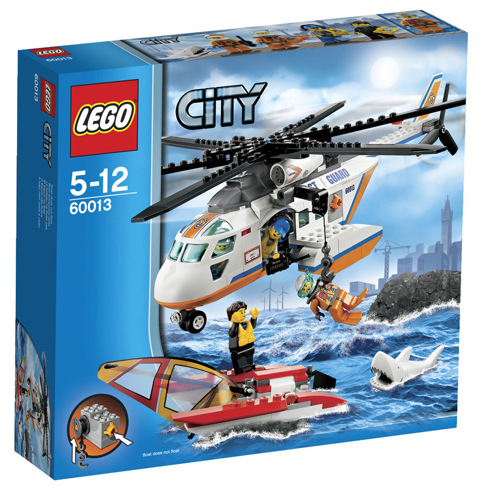 LEGO City: Coastguard: Coast Guard Helicopter (60013) Toys | TheHut.com