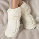 Warmies Hot Boots - Cream