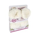 Warmies Hot Boots - Cream