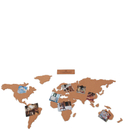 Cork Board World Travel Map