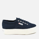 Superga Women's 2790 Linea Up Down Flatform Trainers - Navy