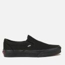 Vans Classic Slip-On Canvas Trainers - Black