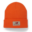 New Balance Unisex Troy Beanie - Acrylic Fluo Orange
