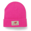 New Balance Unisex Troy Beanie - Acrylic Fluo Pink