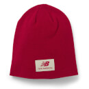 New Balance Unisex Slouch Beanie - Acrylic Red