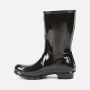 Hunter Women's Original Short Gloss Wellies - Black