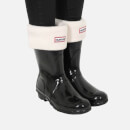 Hunter Women's Original Short Gloss Wellies - Black
