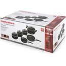 Morphy Richards 977516 6 Piece Pan Set - Black