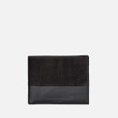 Aspinal of London Men's Shadow Billfold Wallet - Black