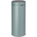 Brabantia 30 Litre Touch Bin - Metallic Mint