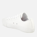 Converse Chuck Taylor All Star Ox Leather Trainers - White Monochrome
