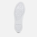 Converse Chuck Taylor All Star Ox Leather Trainers - White Monochrome