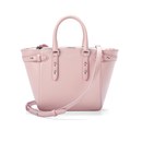 Aspinal of London Marylebone Mini Tote Bag - Powder Pink Nappa