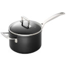 Le Creuset Toughened Non Stick Saucepan with Heat Resistant Glass Lid - 18cm